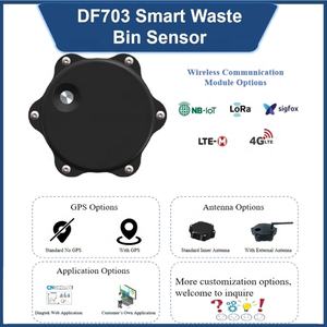 Sensor Detector de Llenado de Contenedores de Basura DF703 para Reducir las Emisiones de Carbono y Mejorar el Medio Ambiente - Product Image 6