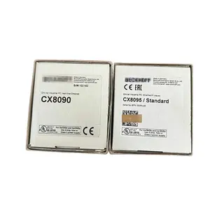 Orijinal ve yeni otobüs çoğaltıcı CX8000 serisi Beckhoff PLC CX8090 Ethernet ile gömülü PC modülü