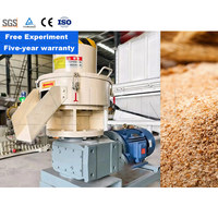 LANE 100-500 Kg/H Mini Moulin à Granulés de Bois Compact Machine de Fabrication de Granulés de Combustible Biomasse