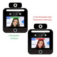 Terminal de reconnaissance faciale dynamique étanche IP65, nouveau système de contrôle d'accès de porte, avec lecteur de cartes RFID et logiciel gratuit, 10 pièces