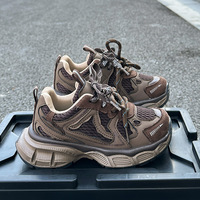 Chaussures de marche décontractées rétro légères pour enfants, style baskets, semelle épaisse amortissante, chaussures de randonnée basses, vente en gros