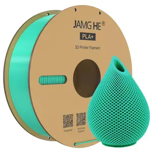 JamgHe zor PLA + Filament biriktirme başına 1.75mm 1KG çoklu renkler hiçbir kabarcık düzgün biriktirme 3D baskı Filament 3D yazıcılar için