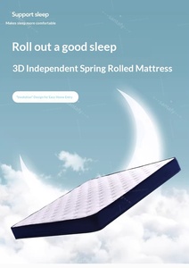 Materasso Ortopedico Moderno Morbido e Delicato sulla Pelle, con Molle Indipendenti e Doppia Aspirazione, per Hotel e Camera da Letto, 1.5/1.8 Metri - Product Image 3