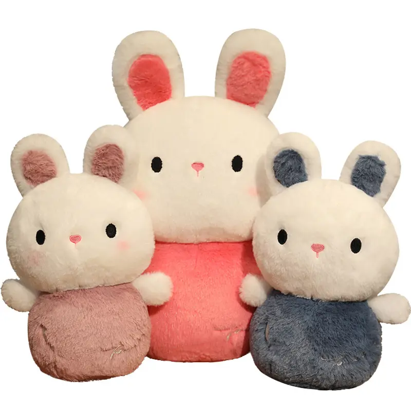 Stuffed Animal Bunny Pillow To Sleep With Stuffed Animal Custom Plush Animal Toy Soft Plush Doll Sleeping Companion For Kids