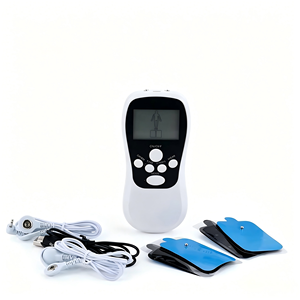 Masseur de cou et d'épaules <span class=keywords><strong>TENS</strong></span> EMS haute performance, rechargeable par USB, sensation de toucher réel, dispositif à impulsions à calibration scientifique, complet - Product Image 1