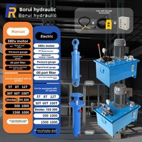 Groupes hydrauliques refroidis par air sur mesure, non standard, pression de fonctionnement 16 bar, débit 2,1 LPM, adaptables à diverses applications hydrauliques