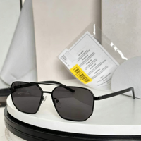 Lunettes de soleil Kenbo unisexe tendance rétro 2026 de luxe avec monture métallique intégrale et verres PC UV400 pour activités sportives en extérieur