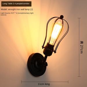 Gran oferta, candelabro de techo LED de Metal de lujo, 6 bombillas, lámparas de pared para Hotel, restaurante, cocina y decoración de sala de estar - Product Image 3