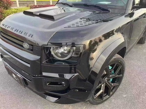 Kit de Carrocería Negro Brillante de Alta Calidad para Land <span class=keywords><strong>Rover</strong></span> Defender <span class=keywords><strong>007</strong></span> - Parachoques Delantero/Trasero/Rejilla/Cubierta de Moldura/Embellecedor/Faldones Laterales (Nuevo) - Product Image 5