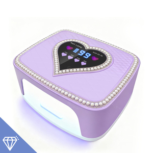 Nueva Lámpara UV Recargable con 42 LED, Diseño de Diamantes y Perlas, Lámpara Profesional para Uñas de Salón, Suministros para Uñas - Product Image 5
