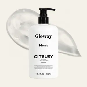 Gloway produsen hemapan-gratis Citrus Notes Losion pelembap wajah dan Tubuh Losion penghidrasi tubuh untuk pria