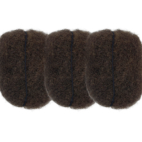 Cheveux brésiliens à cuticules intactes, cheveux afro crépus en vrac, 100% cheveux humains vierges Remy, qualité 12A, pour extensions de dreadlocks colorées