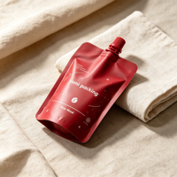 Sachet d'emballage plastique personnalisé imprimé pour crème liquide, lotion, cosmétiques, shampoing, gel, produits SPA et nettoyants