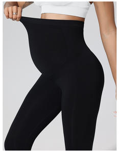 Legging de <span class=keywords><strong>grossesse</strong></span> sans couture, contrôle du ventre, collants fins, taille haute, haute élasticité, <span class=keywords><strong>pantalon</strong></span> de yoga - Product Image 2