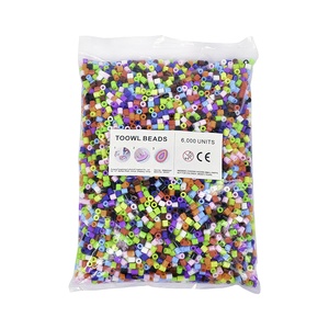 Bán Buôn Tùy Chỉnh 500 gam/túi <span class=keywords><strong>DIY</strong></span> Thủ Công Mỹ Nghệ Quà Tặng 5Mm Nhựa Giáo Dục Khác Câu Đố Đồ Chơi Cầu Chì Hama Perler Hạt - Product Image 4