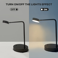 Lampe de table LED moderne en acrylique pour la protection des yeux, style villa, art simple, hôtel, décoration européenne
