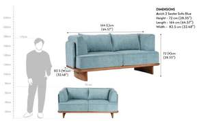 Sofá de madera maciza de Sheesham, moderno y lujoso para sala de estar, cómodo, elegante, duradero, diseño elegante, perfecto para el hogar. - Product Image 2