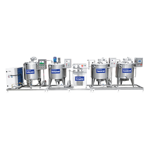 Machine de yaourtière professionnelle commerciale petite ligne de production de yaourt de soja végétalien - Product Image 4