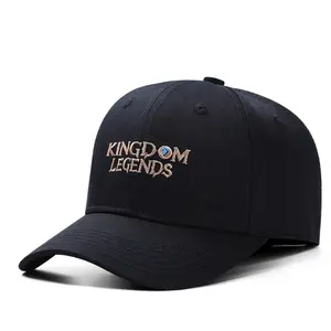 Kleine MOQ OEM großhandel Baumwolle Einstellbare Sport Sonne Kappe Unisex Hip Hop Casual Hut Baseball-Cap männer Klassische baseball Ca