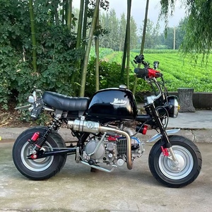 Motocicleta Retro Mini <span class=keywords><strong>Monkey</strong></span> 150cc Modificada, Estilo Z50, con Faro Redondo Amarillo - Product Image 3