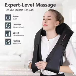 2025 électrique soulagement de la douleur Vibration corps et dos Machine de Massage Portable Shiatsu chauffé cou et épaule masseur - Product Image 6