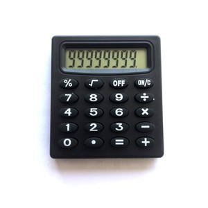 Mini Square Calculator 8 Digit Battery Powered Portable Pocket Sized Student Office Use - Product Image 4