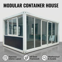 Casa Contenedor Modular de Ensamblaje Rápido Totalmente Personalizable, Diseño Personalizado, Casa y Oficina Prefabricada Desmontable