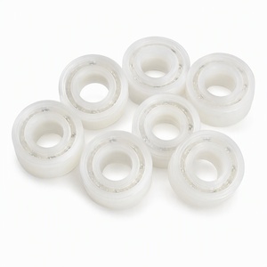 Roulement à billes à gorge profonde en plastique PP/PE 6201 12x32x10mm avec cage en PP/PE et billes en verre - Product Image 4