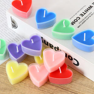 Valentine Romantic <b>Love</b> <b>Heart</b>-Shaped Smokeless <b>Sweet</b> Scented Candles for Valentine'S Day Wedding Party Decoration Gift - Product Image 3