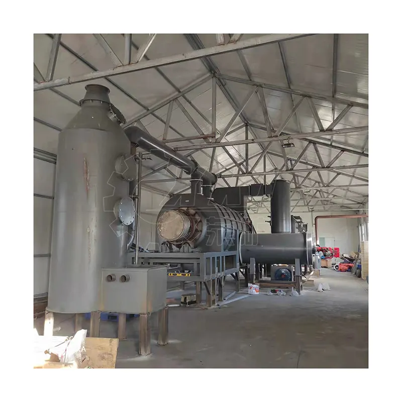 customize 5t/h Continuous Coconut Shell Palm Kernel Shell Charcoal Making Machine Biomass Carbonization Furnace