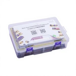 Kit d'expérimentation de base Raspberry Pi DSTBEKFRP, carte de développement, expériences de circuits, apprentissage de la programmation, projet IoT pour débutants L407 - Product Image 1
