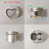 قطع غيار السيارات الأكثر مبيعًا: مكبس محرك لـ 4Y STD +025 +050 +075 +100 رقم القطعة الأصلية 13101 73030
