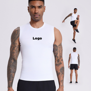 Custom Men Workout <b>Stringer</b> Athletic Quick Dry Y-Back <b>Vest</b> Bodybuilding Muscle Sleeveless Shirts Sportswear Wear - Product Image 1