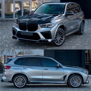 Convient pour BMW X5M <span class=keywords><strong>F95</strong></span> 19-22, version améliorée avec matériau en fibre de carbone véritable, kit carrosserie compact - Product Image 4