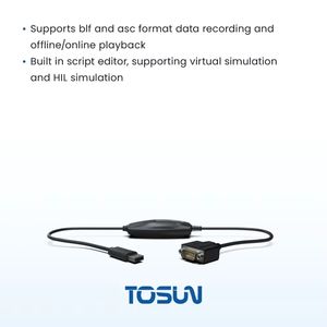 Carte électronique GGDX Tosun TL1011 FastLIN Mode avec interface USB LIN, prend en charge le chargement de fichiers de base de données LDF à 200 Kbps - Product Image 4