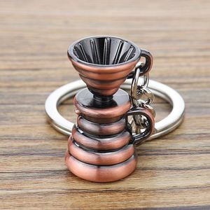 Llavero de metal para herramientas de café: Tamper, Portafiltro de Espresso, Jarra Moka, Hario Cloud y Hario Kettle - Product Image 2