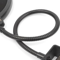 Microphone d'enregistrement en direct Blowout Preventer Embouchure Cap Condensateur Moving-coil Microphone Blowout Preventer Net