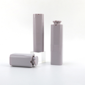 Pharmaceutical Grade 50ml Light Purple Square PET <b>Bottle</b> with <b>Pump</b> Sprayer for Lotion <b>Shampoo</b> & Cream - Product Image 3