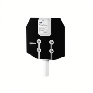 Valve de chasse d'eau 3-6L 4-9L murale pour réservoir de toilettes à double chasse, style contemporain pour salle de bain - Product Image 3