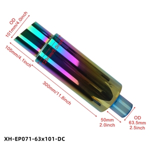 Vente Directe Usine Système d'Échappement à Performances Améliorées <span class=keywords><strong>Silencieux</strong></span> à Chambre Accordée Tuyau d'Échappement Robuste - Product Image 4