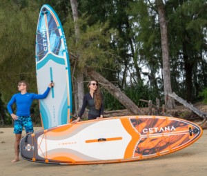 Planche de paddle gonflable OEM 11'6"*35"*6" avec siège confortable, matériau Drop Stitch, pour la navigation en mer, SUP Surfing CT12/4 - Product Image 1