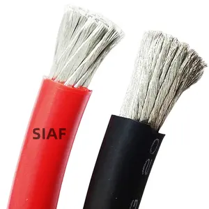 2AWG 35MM2 silicone cable flexible Silicone rubber insulation copper wires Heat resistant high temperature electric wire