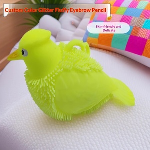 Palla Antistress a Forma di Riccio in Peluche con Occhi Luminosi, Giocattolo Elastico per Bambini, <span class=keywords><strong>Gioco</strong></span> Intelligente per Alleviare lo Stress - Product Image 3