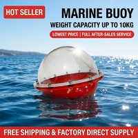 Flotteur de surface, Boule flottante, Polycarbonate, Positionnement, Boule flottante, Connecteur de boule flottante de surface sous-marine