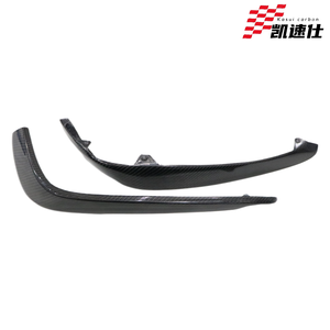 Pour <span class=keywords><strong>Mercedes</strong></span> <span class=keywords><strong>Benz</strong></span> AMG C63 W205 lèvre moyenne fibre de carbone de haute qualité flambant neuf Kits de carrosserie de mise à niveau rénovation pièce automobile lèvre moyenne - Product Image 4