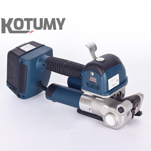 เครื่องมือสายรัดแบตเตอรี่ไฟฟ้าแบบมือถือพร้อมเครื่องบรรจุแบตเตอรี่2ก้อนชุดหลอมแรงเสียดทานสายพานสายพาน PET - Product Image 6