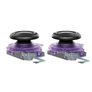 EXtremeRate Clear Atomic Purple Replacement 3D <b>Joystick</b> for Nintendo <b>Switch</b> 2 Joycon - Product Image 3