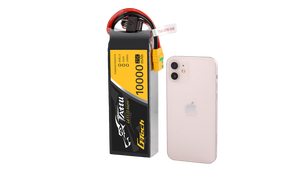 Tattu G-Tech 10000mAh 4S 25C <span class=keywords><strong>14</strong></span>.8V อินเทอร์เฟซ XT90S-F เซลล์ <span class=keywords><strong>Lipo</strong></span> อัตราสูง500 + วงจรสำหรับ RC drones UAVs FPV-Compatible - Product Image 4