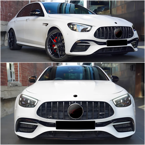 Installation facile pour Mercedes Classe <span class=keywords><strong>E</strong></span> W212 Mise à niveau vers W213 E63 Bodykit 2009-2015 à 2023 Phares LED 1:1 Diffuseur Facelift - Product Image 2