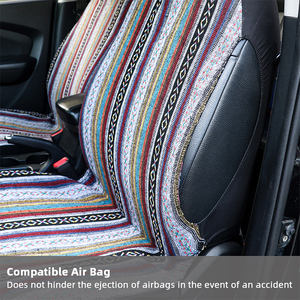 Op maat gemaakte universele kleurrijke Baja-smaak autostoelhoezen voor de meeste auto's - Product Image 5